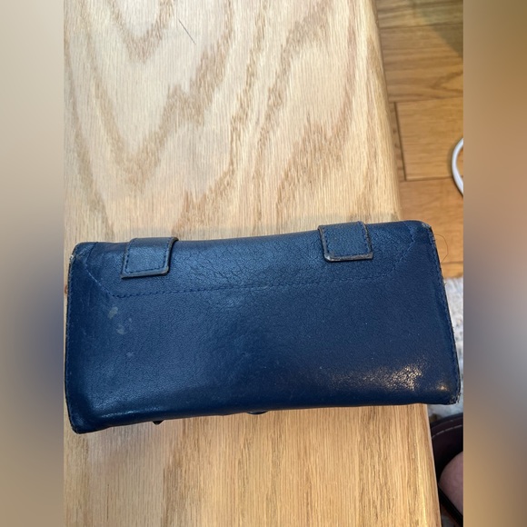 Blue proenza wallet. Worn - Picture 2 of 3